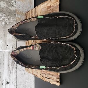 Sanuk Donna slip on shoes size 7
